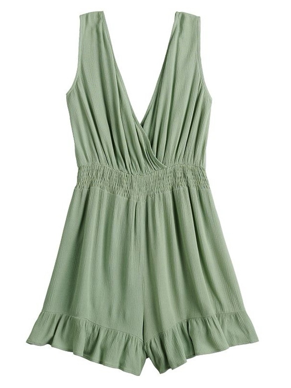 REWIND WRAP TOP ROMPER